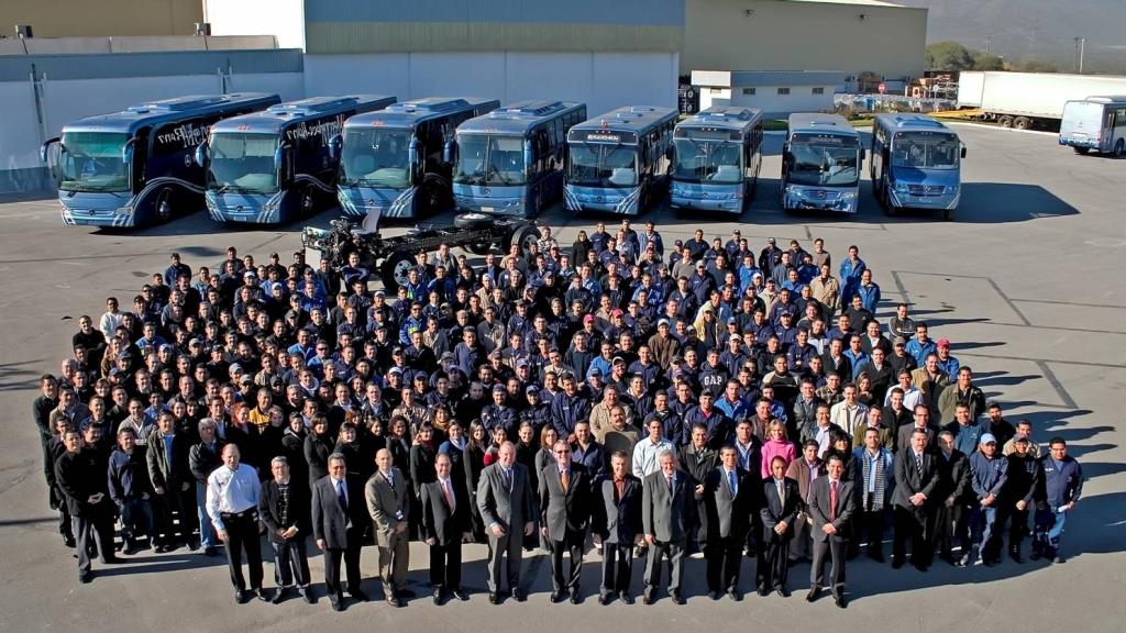 50 000 Mercedes-Benz-Busse in Mexiko gebaut