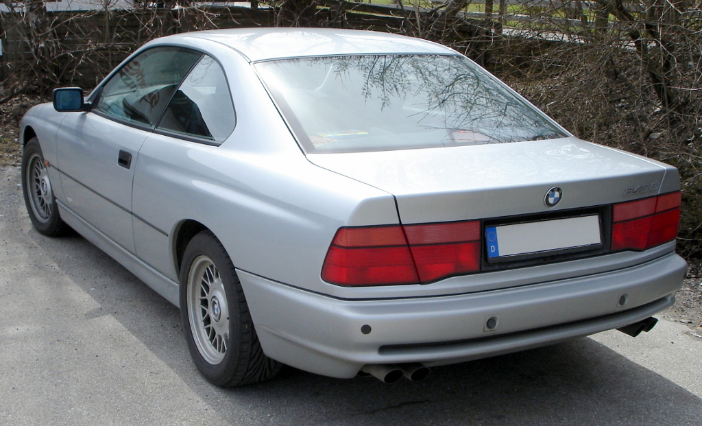 BMW 8er: Das wohl teuerste Coupé der Automobilgeschichte | BMW 840Ci (Heck) Foto: JanS Lizenz: [http://de.wikipedia.org/wiki/Datei:BMW_840_Ci_2.jpg GNU-Lizenz für freie Dokumentation].