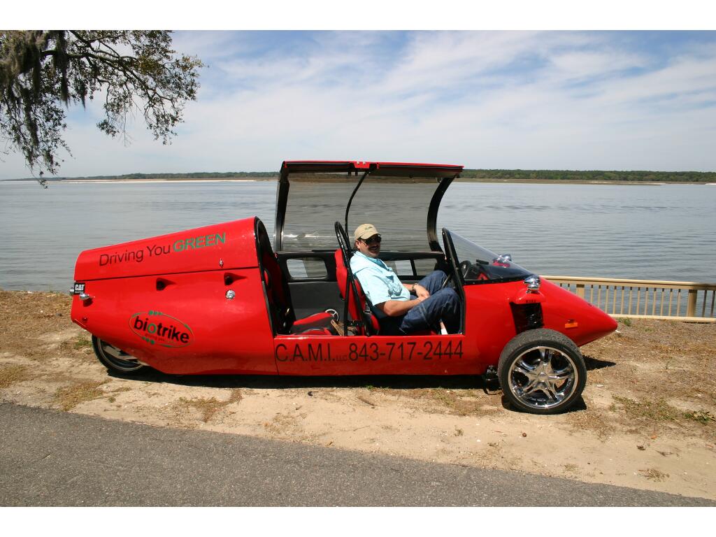 Biotrike: Selbstzünder-Dreirad
