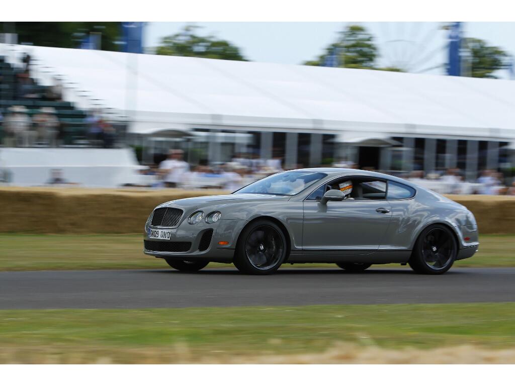 Continental: Bentley Continental GT Supersports sprintet bis 329 km/h 