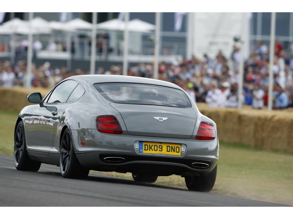 Continental: Bentley Continental GT Supersports sprintet bis 329 km/h 