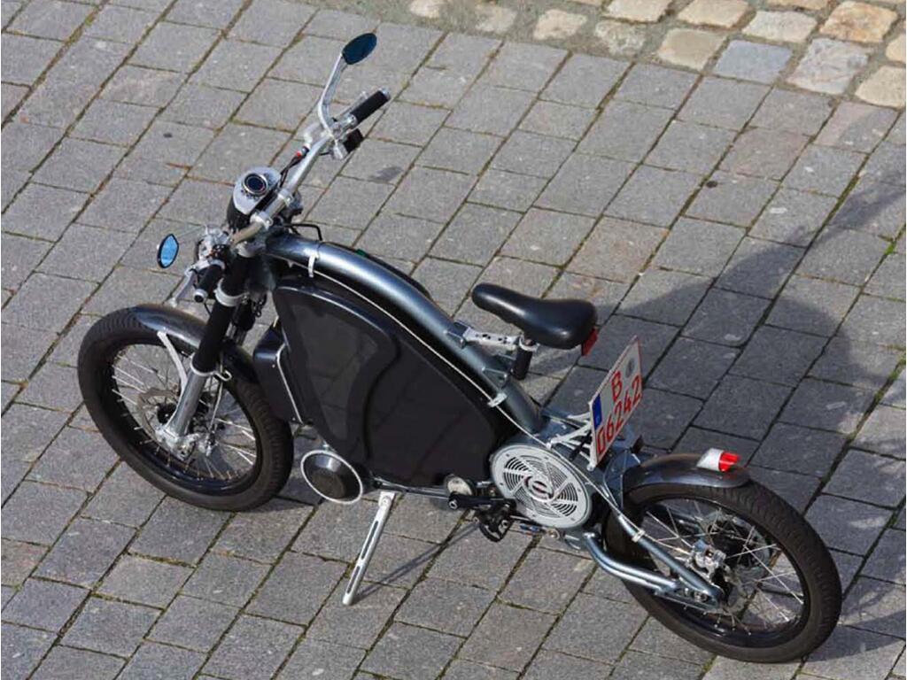 Erockit: Mensch-Maschine-Hybrid-Zweirad, handmade in Berlin - Bild(8)