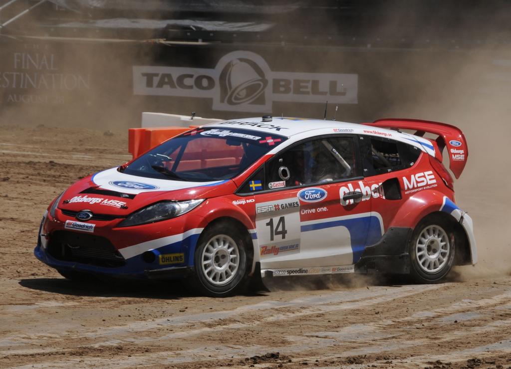 Ford Fiesta gewinnt Rallyewertung bei den X-Games