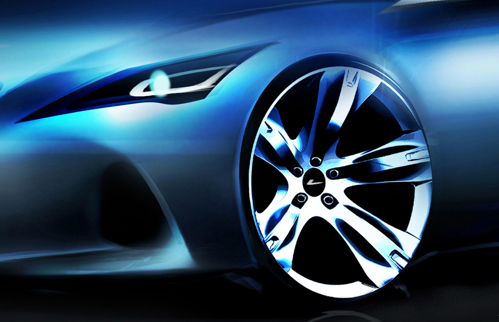 IAA Frankfurt: IAA 2009: Lexus feiert Weltpremiere seiner Designstudie