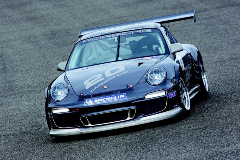 IAA Frankfurt: IAA 2009: Weltpremiere des Porsche 911 GT3 Cup
