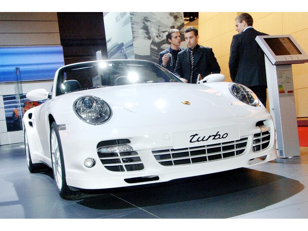IAA Frankfurt: IAA 2009: Weltpremiere für den Porsche 911 Turbo