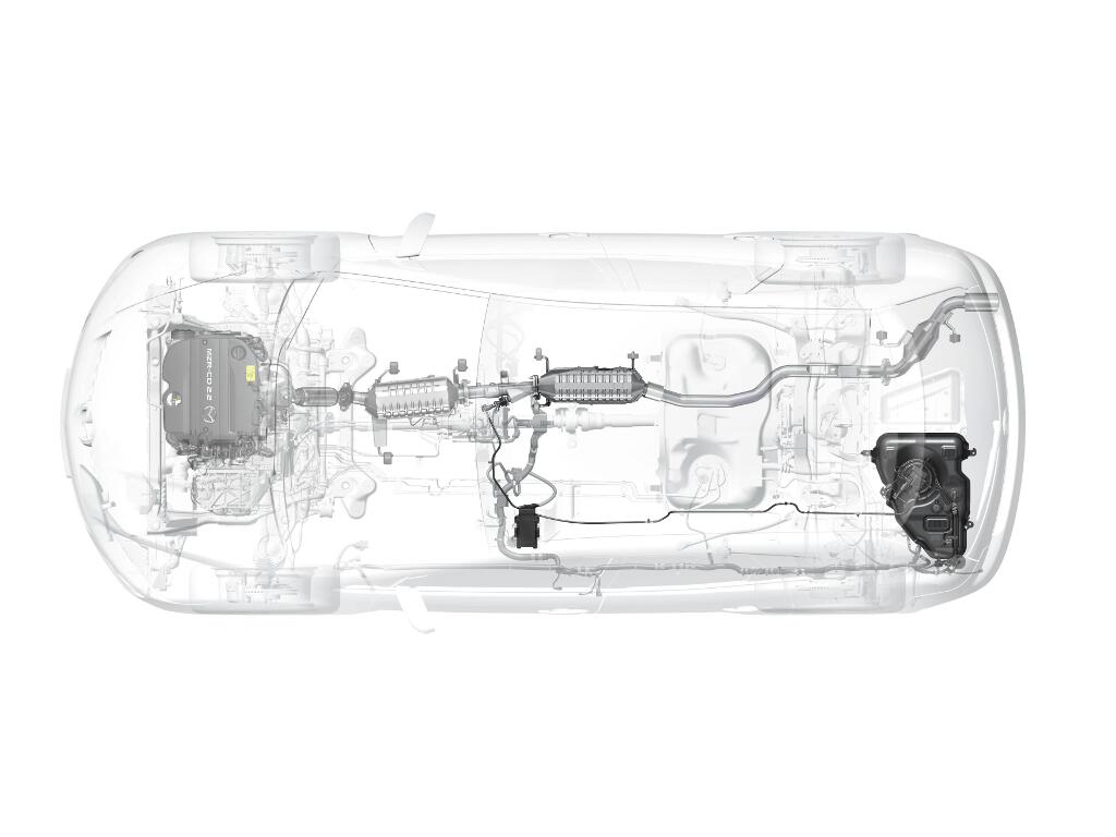 Mazda CX-7 mit Dieselmotor und SCR 