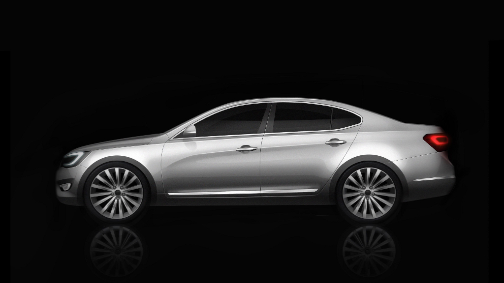 Modellstudien: Kia zeigt erste Bilder seiner Premium-Limousine