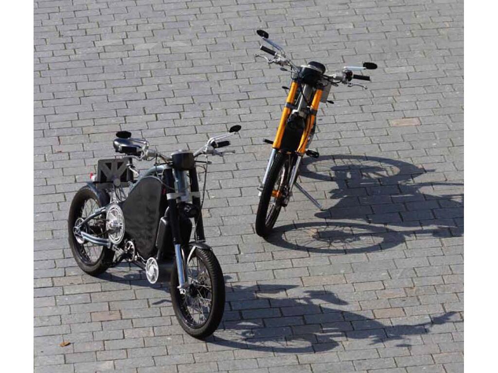Motorradmarken: Erockit: Mensch-Maschine-Hybrid-Zweirad, handmade in Berlin