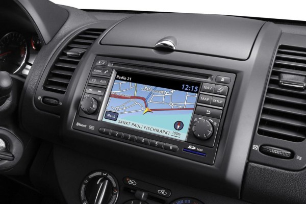 Neues Touchscreen-Navi bei Nissan 