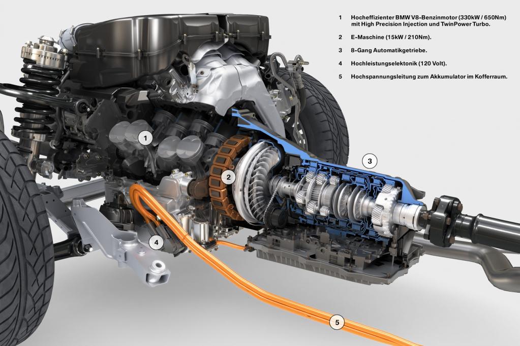 Oberklasse-BMW mit Hybridantrieb kommt im April 
