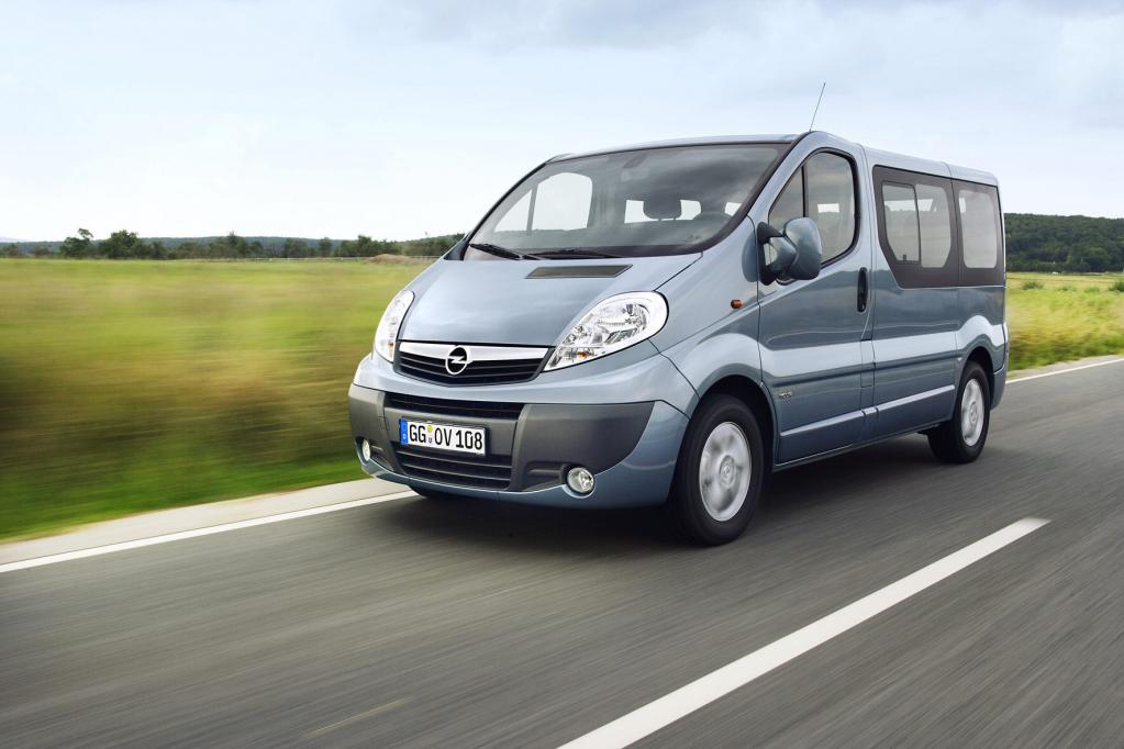 Opel Vivaro in Spritsparversion  