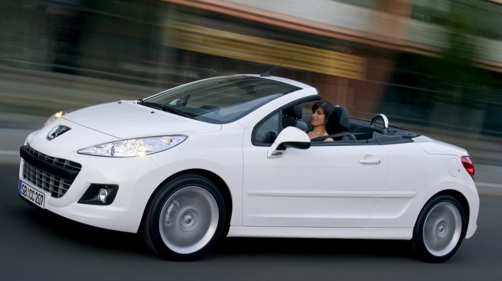 Peugeot 207 CC meistverkauftes Cabrio