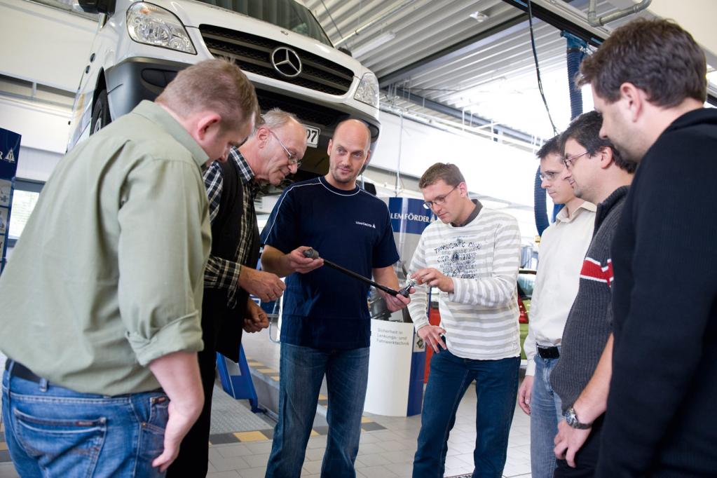 Schulung für Kfz-Werkstätten 