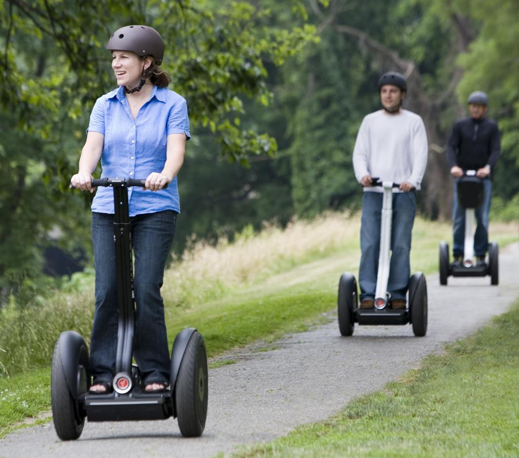 Segway darf auf Radwegen fahren
