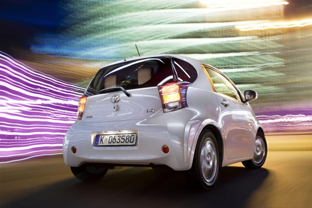 Toyota iQ auf Beach-Club-Tour 