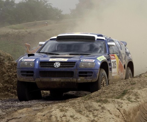 Volkswagen trainiert in Marokko für die Dakar