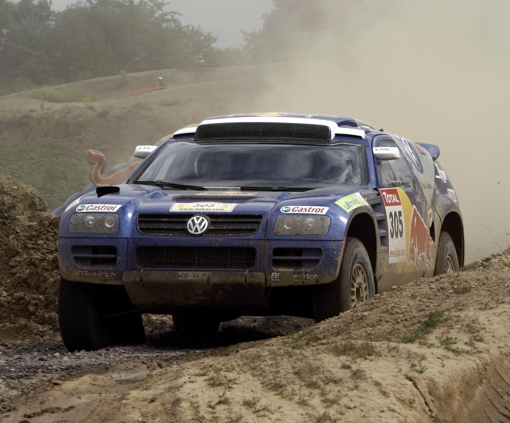 Volkswagen trainiert in Marokko für die Dakar