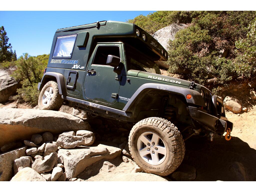 Wrangler: EarthRoamer XV-JP überwindet Rubicon Trail