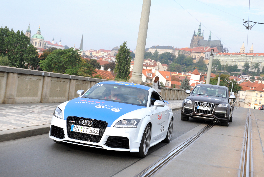 Audi Efficiency Challenge: Ankunft in Kitzbühl