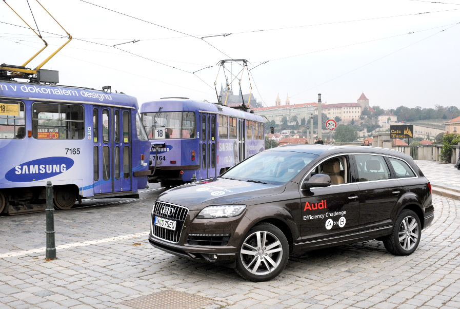 Audi Efficiency Challenge: Ankunft in Kitzbühl
