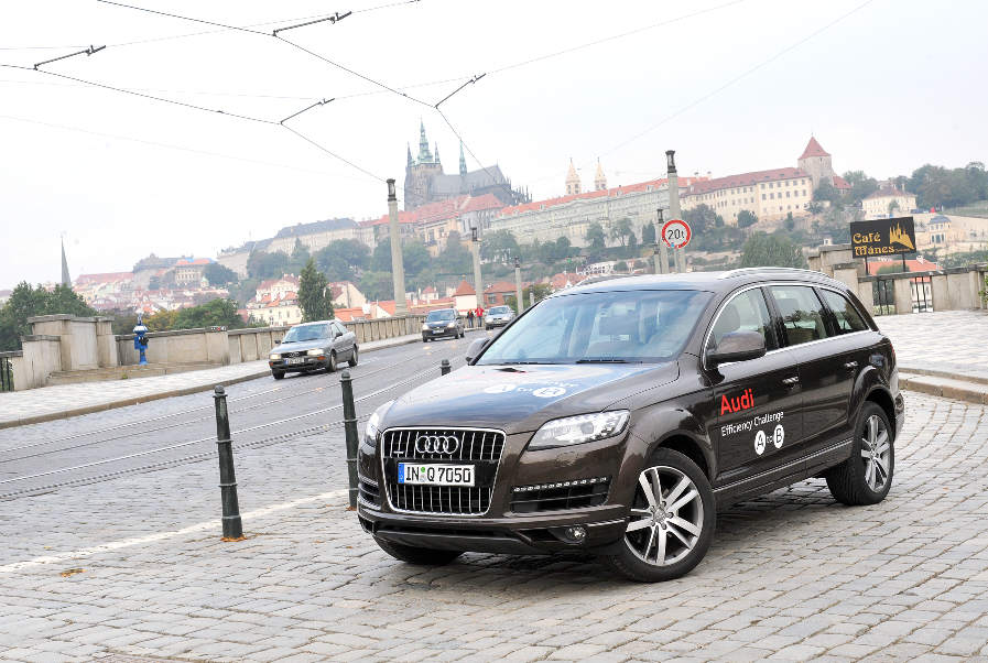 Audi Efficiency Challenge: Ankunft in Kitzbühl