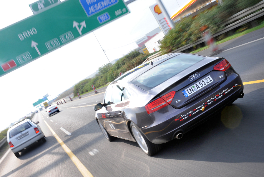 Audi Efficiency Challenge: Ankunft in Kitzbühl