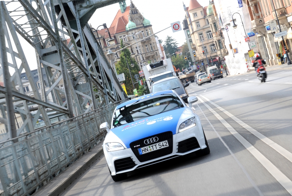 Audi Efficiency Challenge: Ankunft in Prag