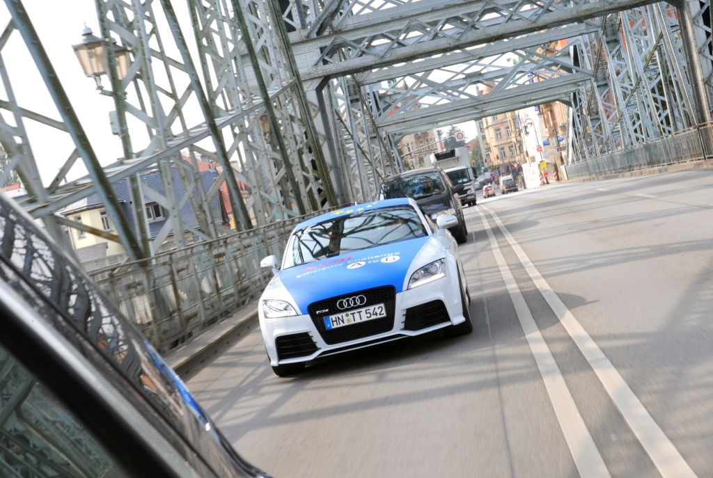 Audi Efficiency Challenge: Ankunft in Prag