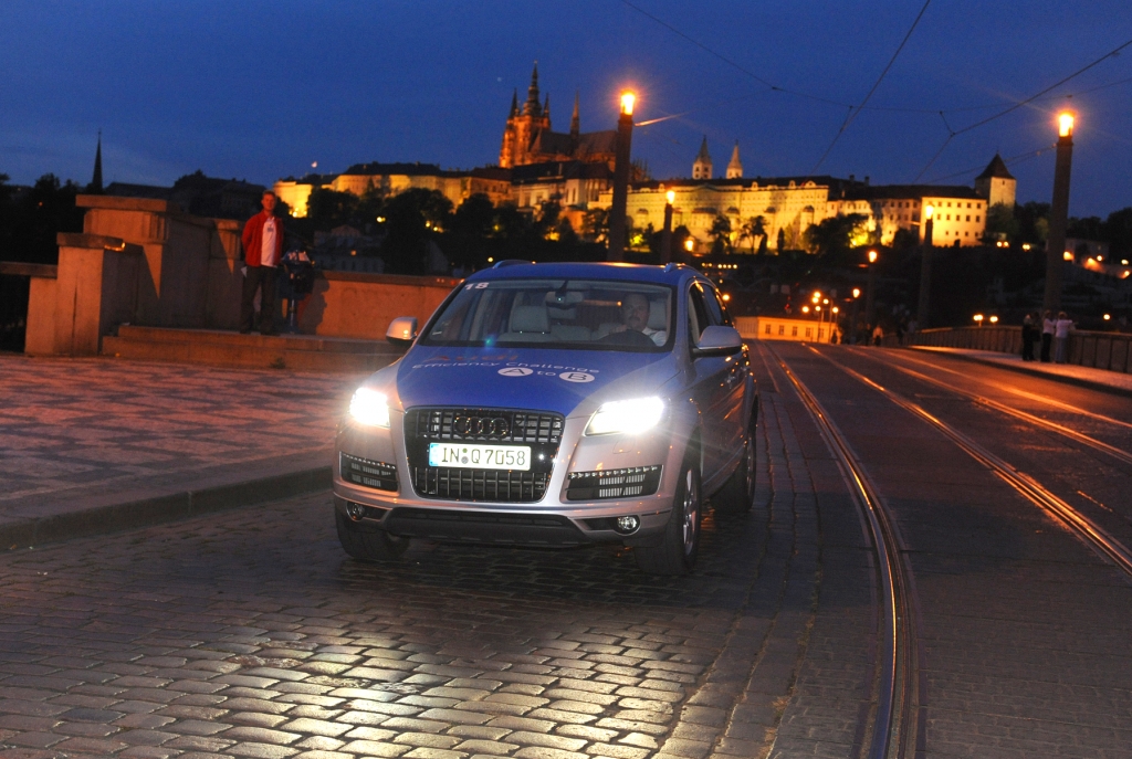 Audi Efficiency Challenge: Ankunft in Prag