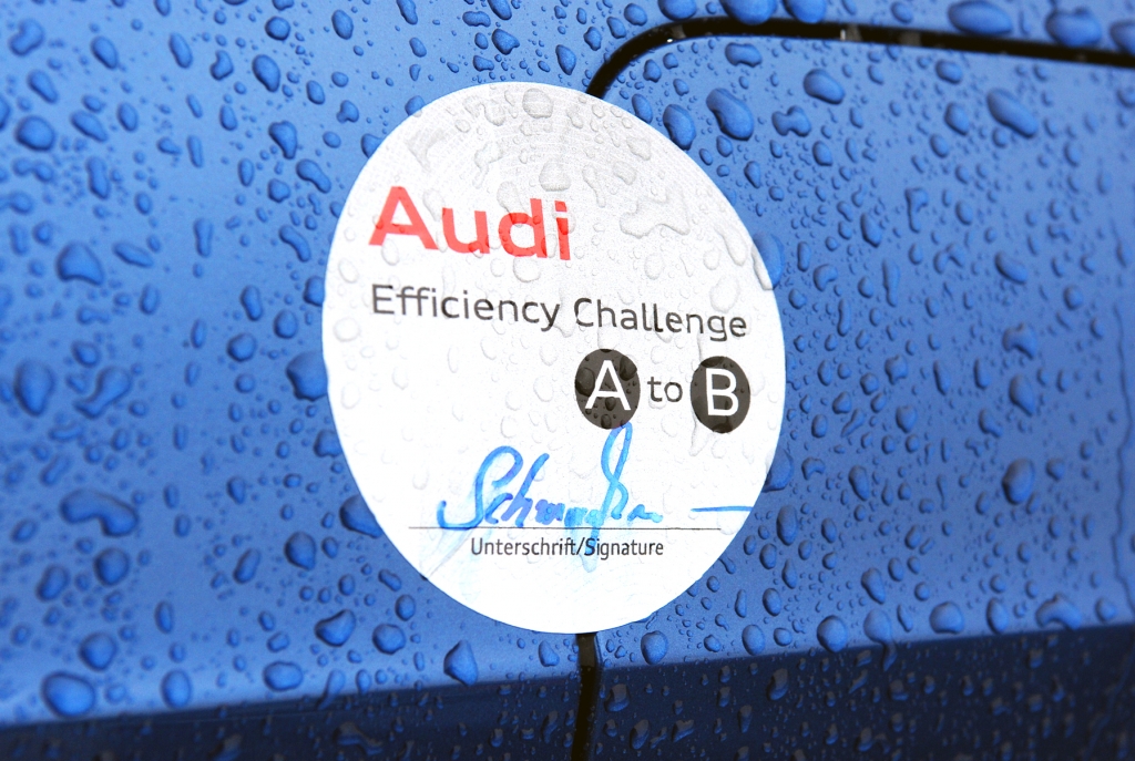 Audi Efficiency Challenge: Heute nach Mo i Rana