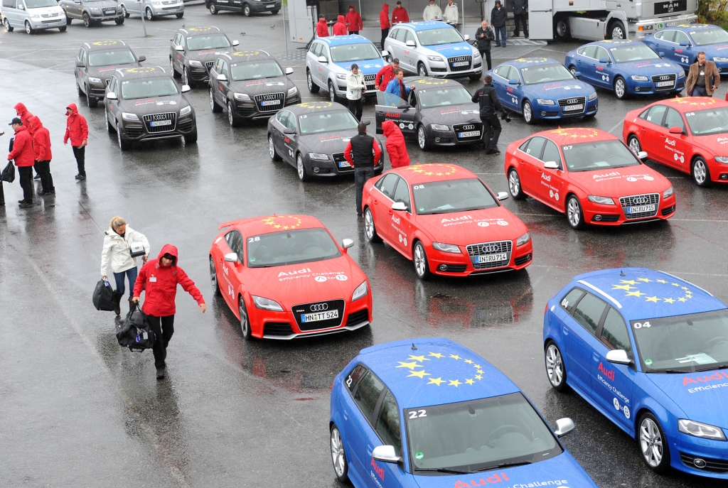 Audi Efficiency Challenge: Heute nach Mo i Rana