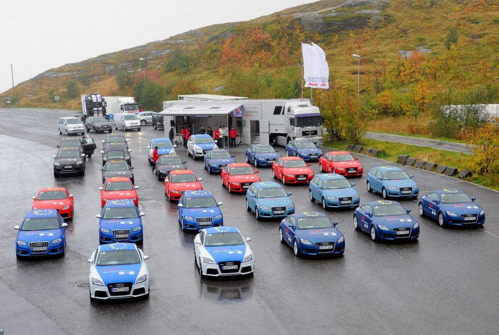Audi Efficiency Challenge: Heute nach Mo i Rana