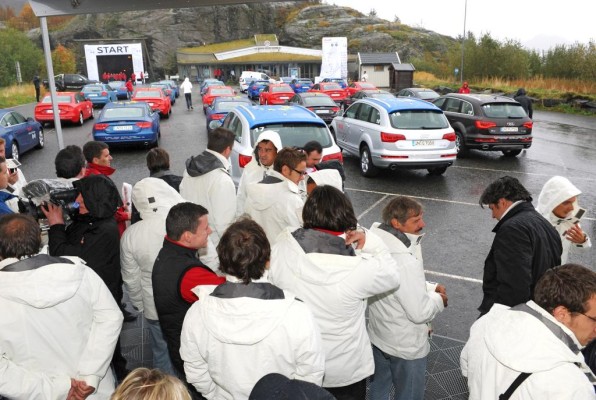Audi Efficiency Challenge: Heute nach Mo i Rana