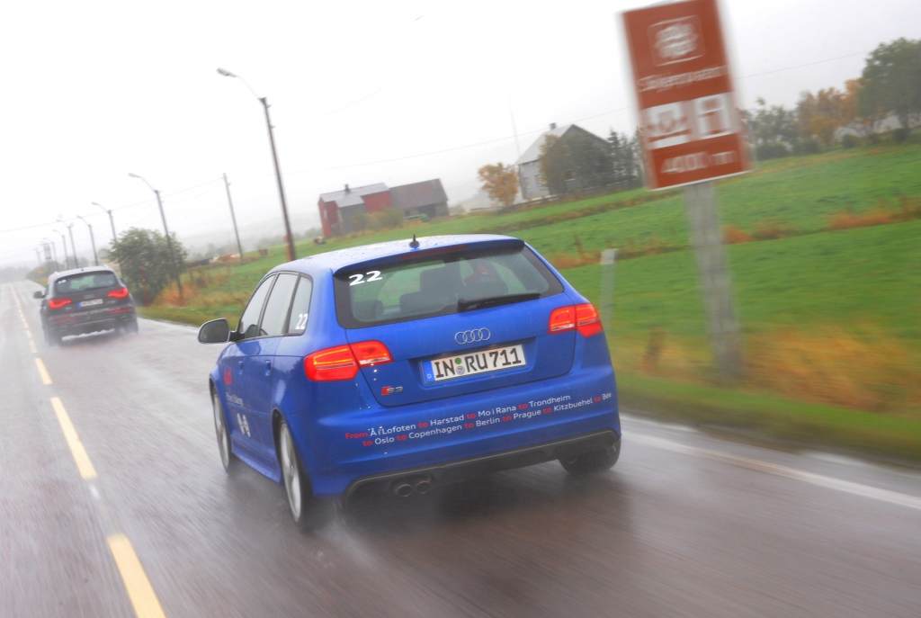 Audi Efficiency Challenge: Heute nach Mo i Rana