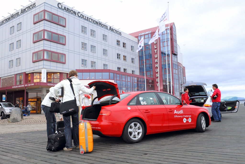 Audi Efficiency Challenge: Heute nach Mo i Rana