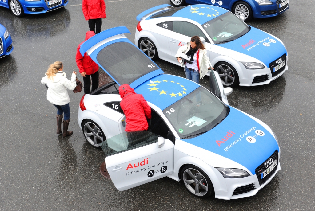 Audi Efficiency Challenge: Heute nach Mo i Rana