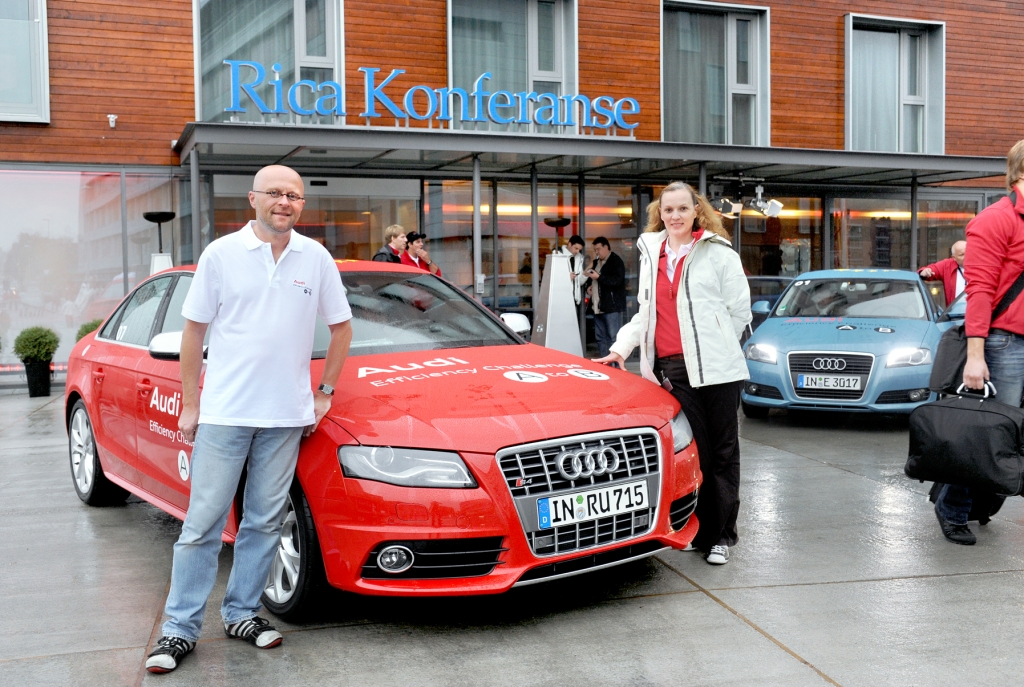 Audi Efficiency Challenge: Wieder auf Bestwertkurs gen Oslo 