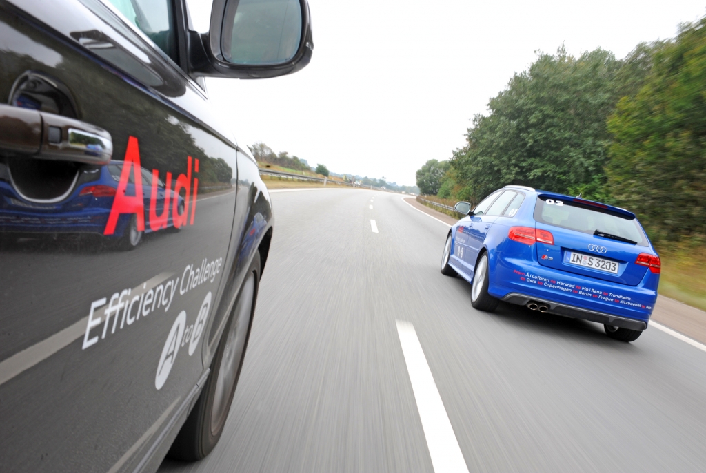 Audi Efficiency Challenge: Zwischenbilanz in Berlin