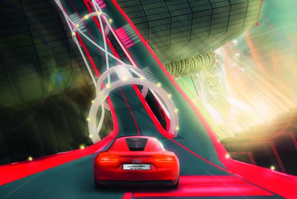 Audi in einer anderen Welt