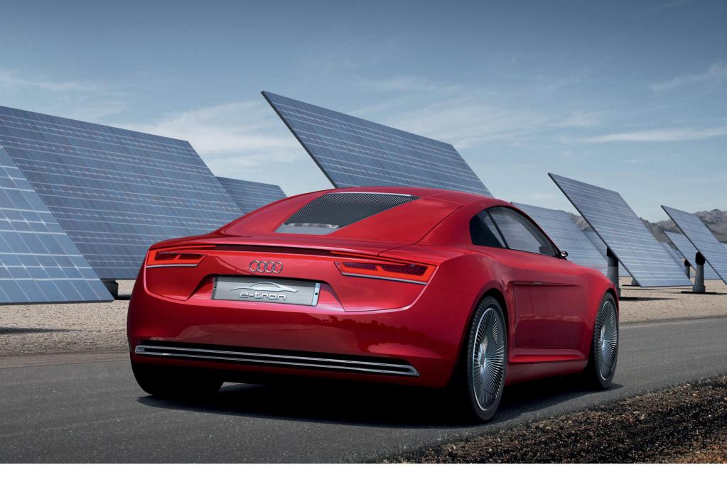 Audi präsentiert Sportwagen-Studie e-tron auf der IAA 