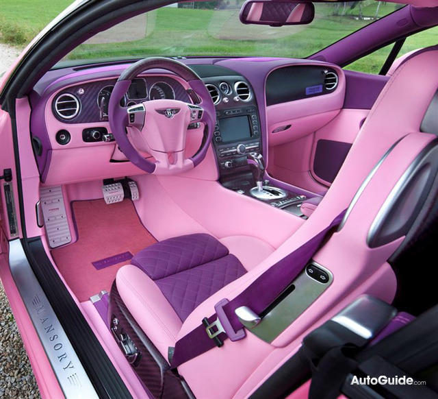 Aufgepasst – Pink Panther! Ach nein, es ist ein Mansory... 
