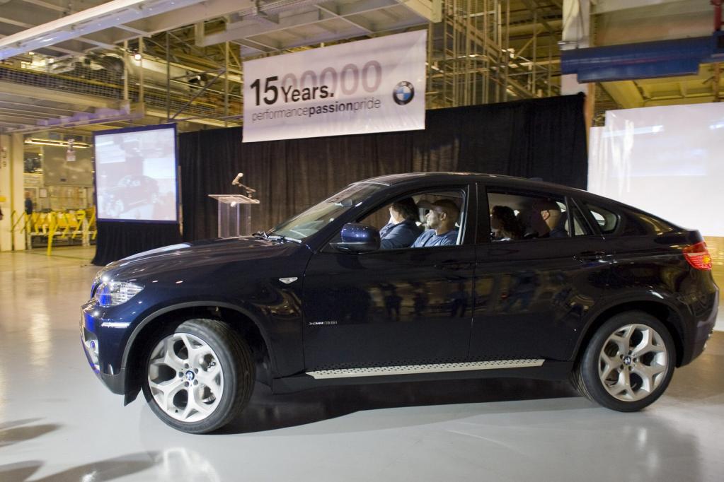 BMW feiert 1,5 millionstes Fahrzeug aus Spartanburg 