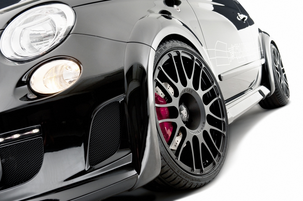 Breiterer Fiat 500 in Sportoptik 