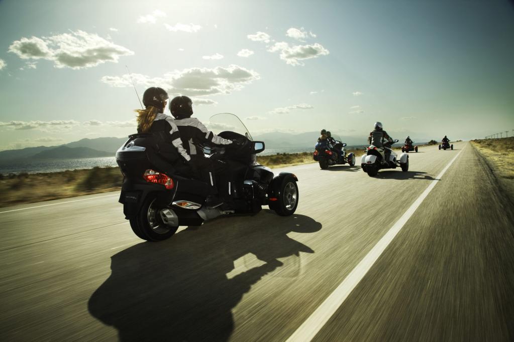 Can Am Spyder Roadster RT: Dreirad für Easy Rider 
