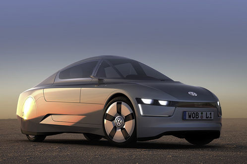 Comeback auf der IAA 2009: VWs neues 1-Liter-Wunder