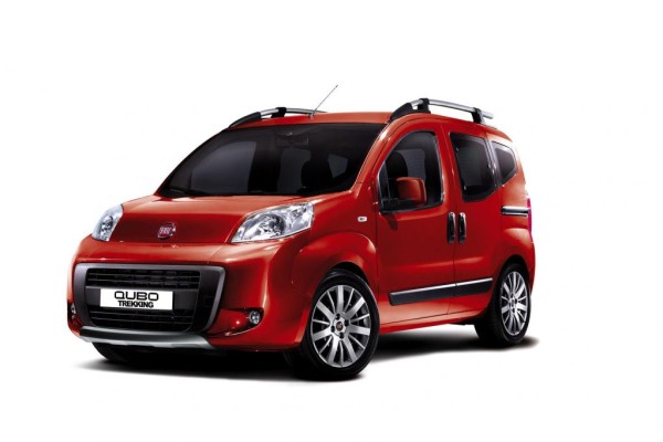 Fiat Qubo auf Trekking-Tour 