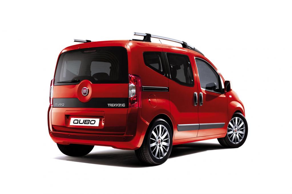 Fiat Qubo auf Trekking-Tour 