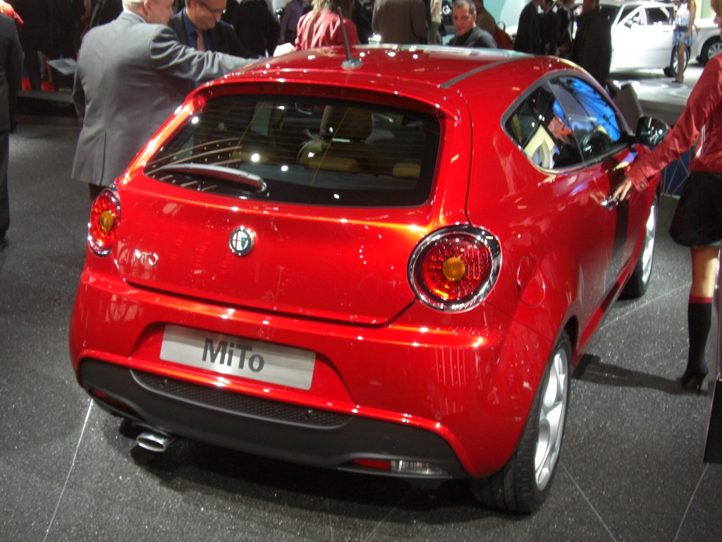 IAA 2009 Rundgang: Alfa Romeo mit Kleeblatt-Mito in Frankfurt