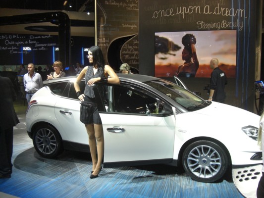 IAA 2009 Rundgang: Lancia mit Sondermodell des Ypsilon, Delta, Musa